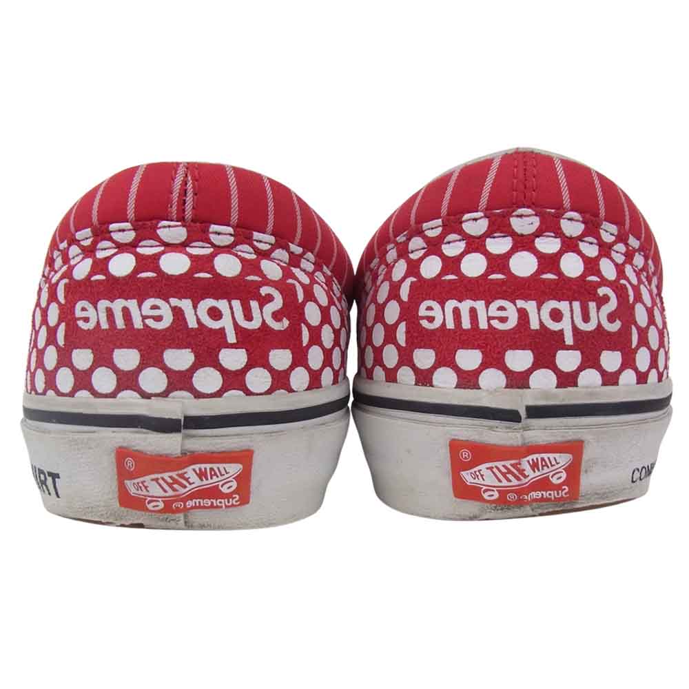 Supreme シュプリーム 14SS VN-0W3CEG5 × VANS バンズ Era エラ  レッド系 27cm【中古】