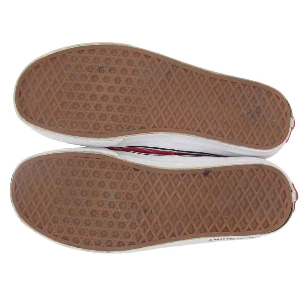 Supreme シュプリーム 14SS VN-0W3CEG5 × VANS バンズ Era エラ  レッド系 27cm【中古】