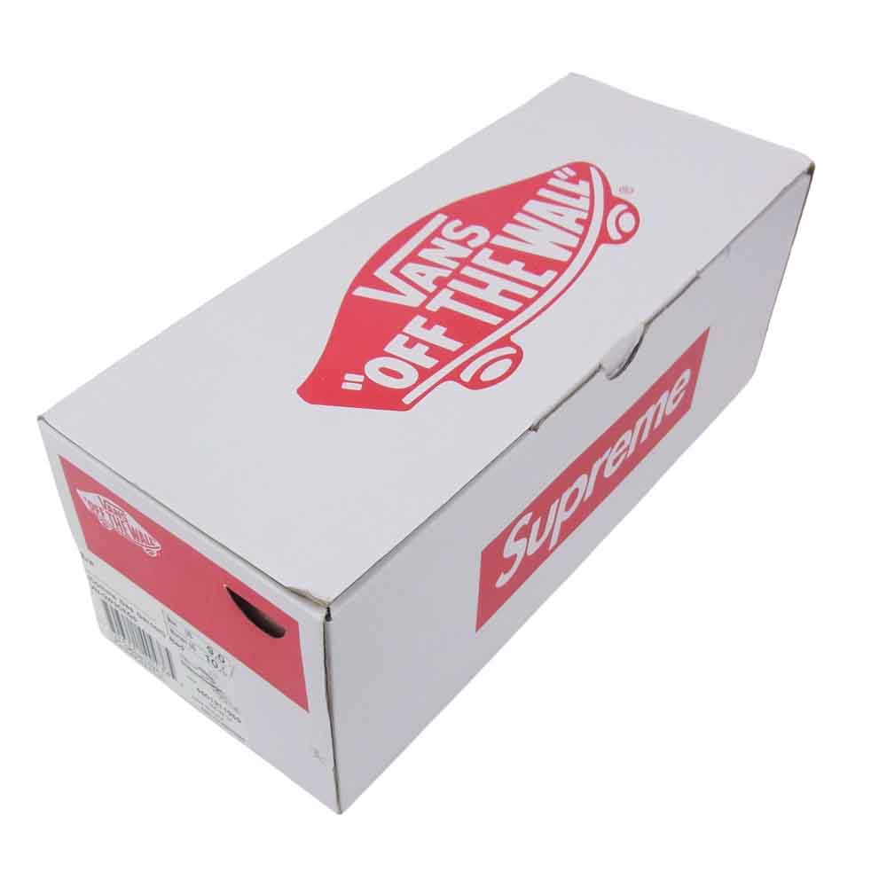 Supreme シュプリーム 14SS VN-0W3CEG5 × VANS バンズ Era エラ  レッド系 27cm【中古】