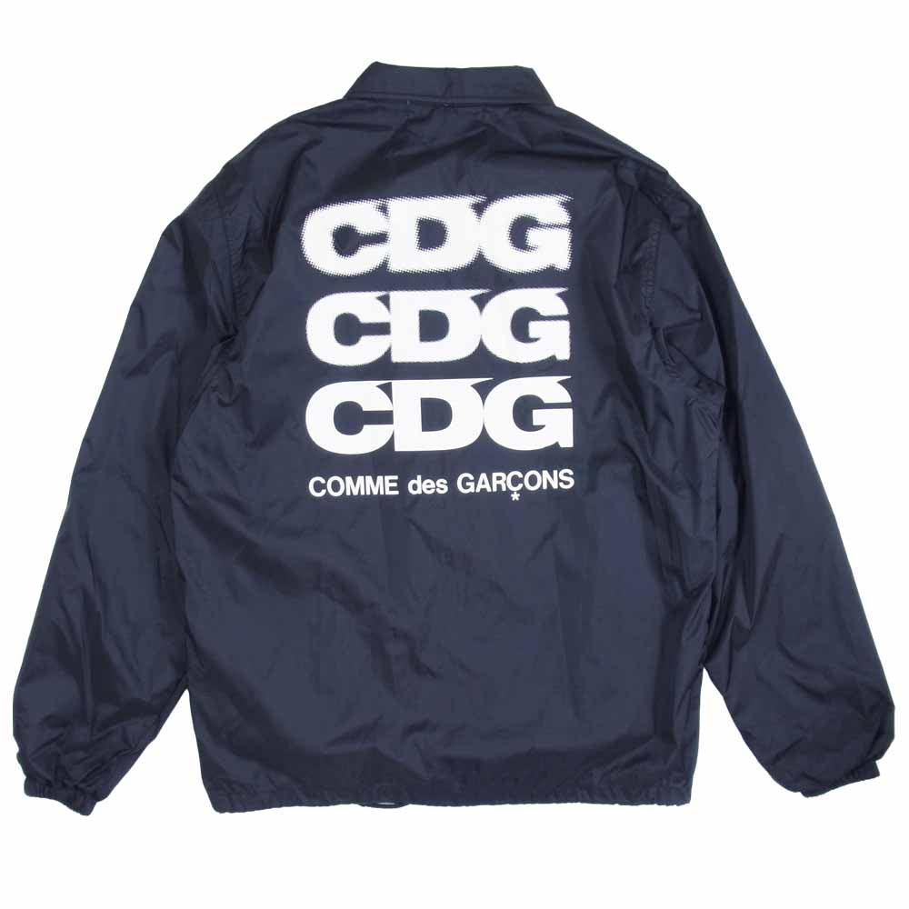 COMME des GARCONS コムデギャルソン GOOD DESIGN SHOP コーチジャケット ナイロン ブラック系 S【中古】