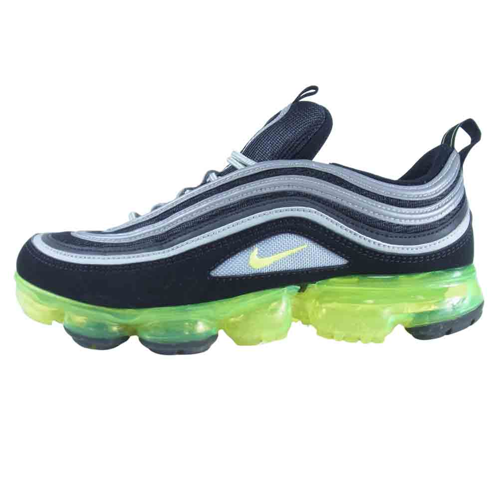 NIKE ナイキ AJ7291 001 AIR VAPORMAX 97 NEON エア ヴェイパーマックス スニーカー ブラック系 US9【中古】