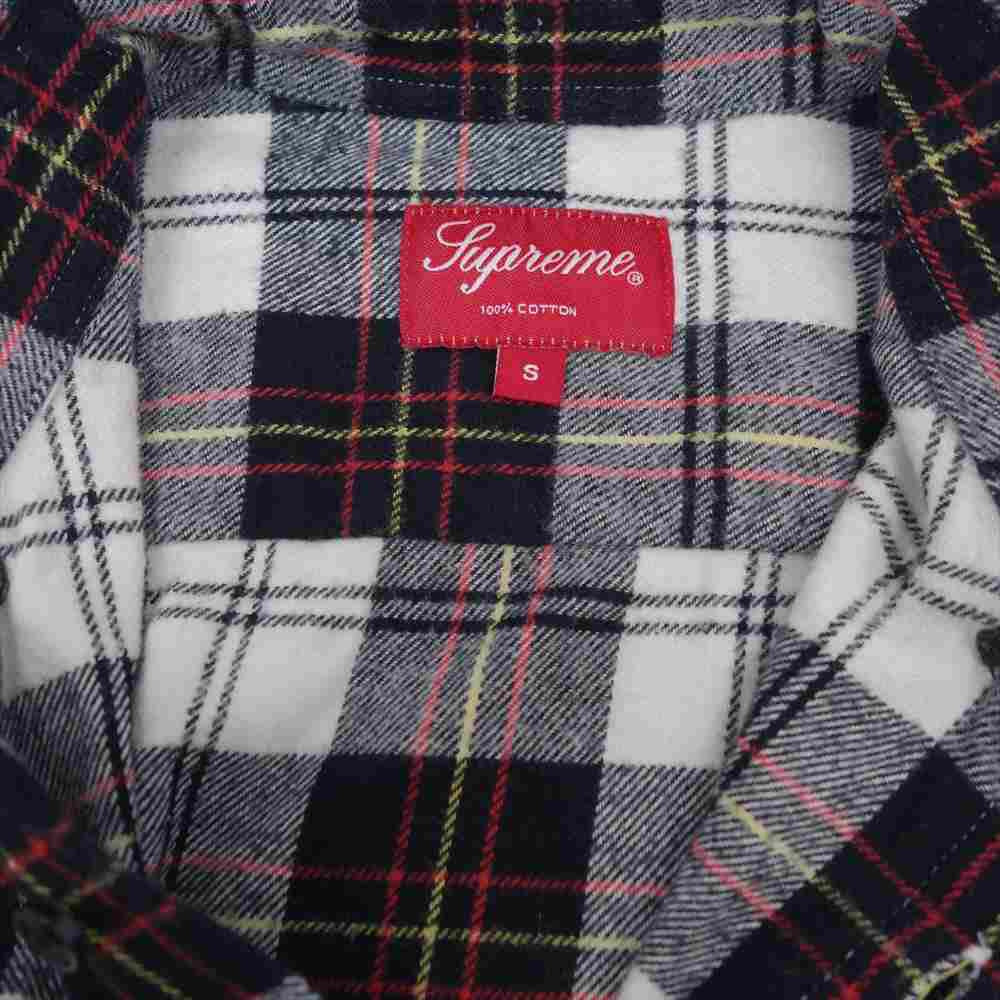 Supreme シュプリーム 14AW Tartan Flannel Shirt タータン フランネル チェック マルチカラー系 S【中古】