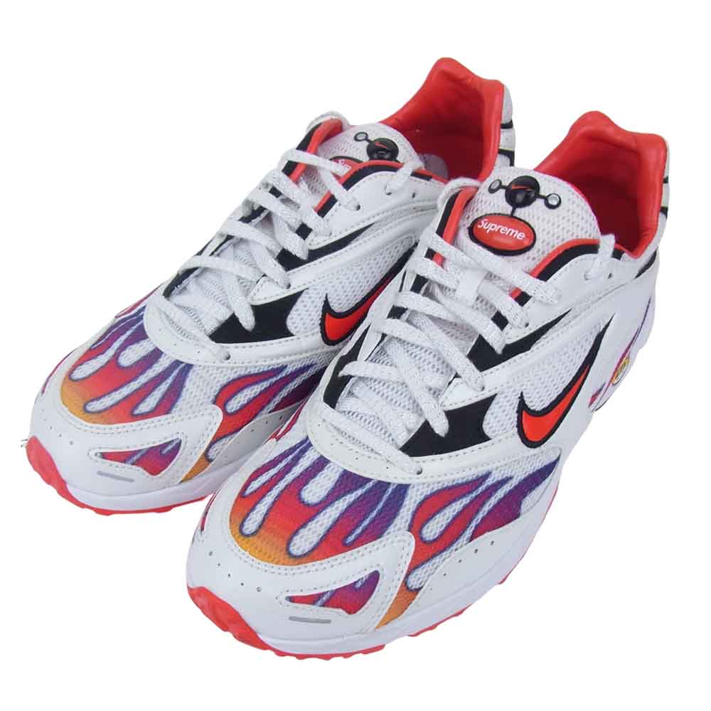 Supreme シュプリーム AQ1279 100 × NIKE ナイキ ZOOM STREAK SPECTRUM PLUS ズームストリークスペクトラム ホワイト系 27cm【中古】