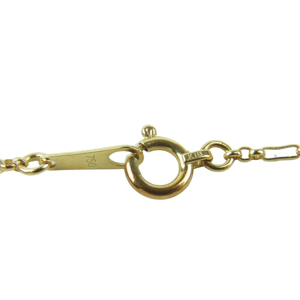 EYEFUNNY アイファニー K18YG フレンチゴシック S ネックレス ゴールド系【中古】