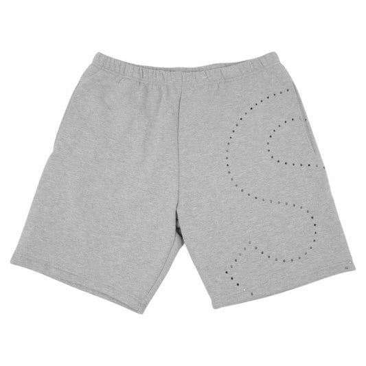Supreme シュプリーム 21SS Laser Cut S Logo Sweatshort  グレー系 M【美品】【中古】