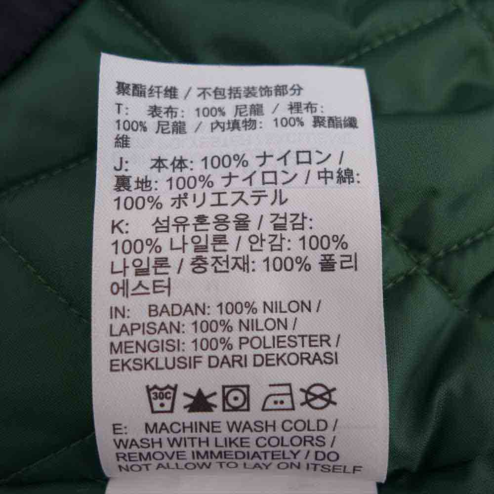 Supreme シュプリーム 19SS NIKE ナイキ Hooded Sport Jacket フーデッド スポーツ ブラック系×グリーン系 M【中古】