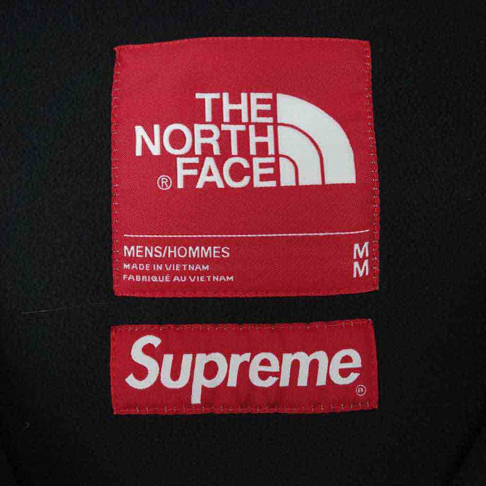 Supreme シュプリーム 20AW NT62004I THE NORTH FACE ノースフェイス S Logo Hooded Fleece Jacket フリース ジャケット ブラック系 M【中古】