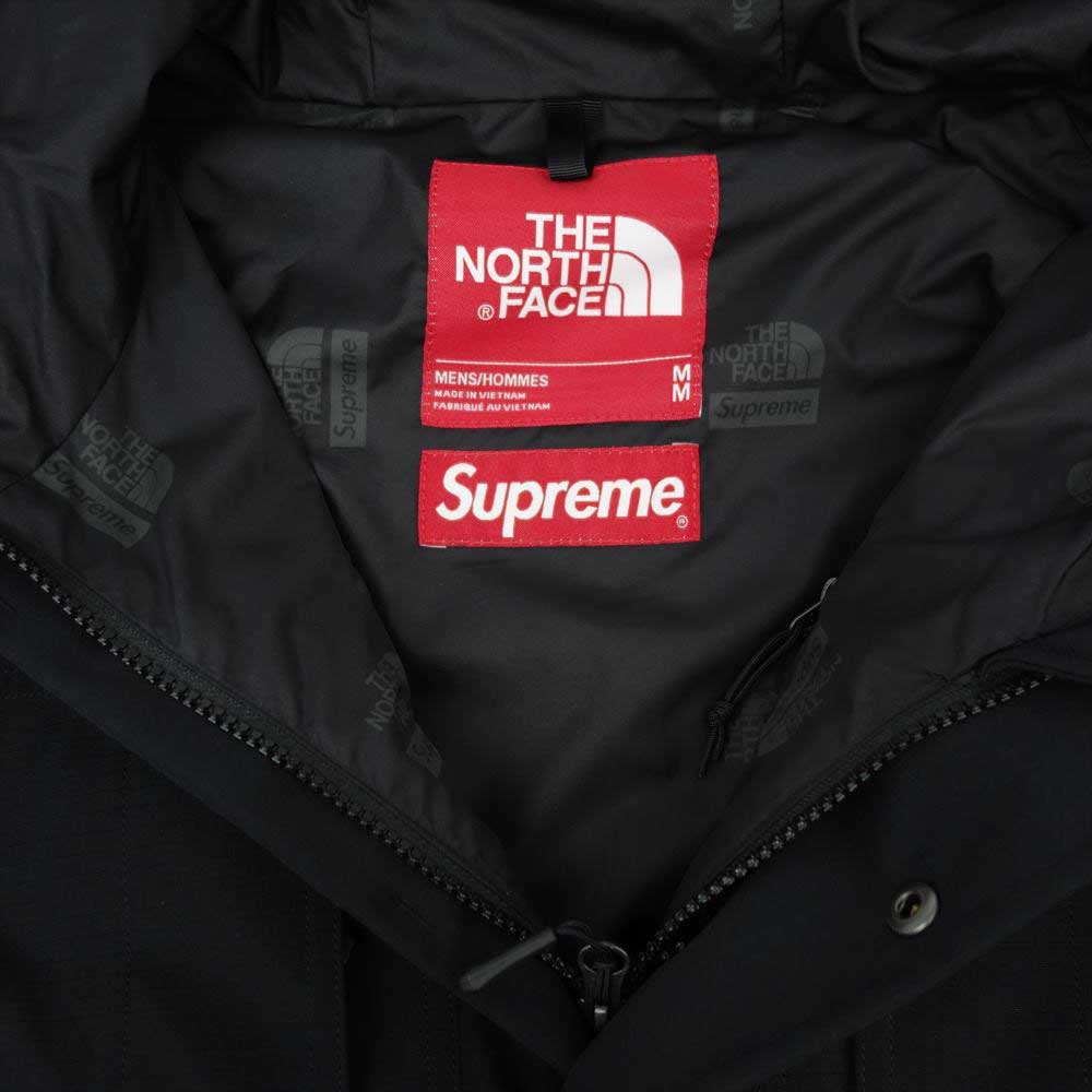 Supreme シュプリーム 18AW NP61810I THE NORTH FACE ノースフェイス Expedition Jacket エクスペディション ブラック系 M【中古】