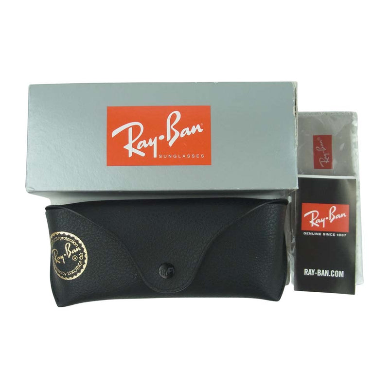 Ray-Ban レイバン RB4344 Highstreet ハイストリート サングラス ブラック系 56□19-140【中古】