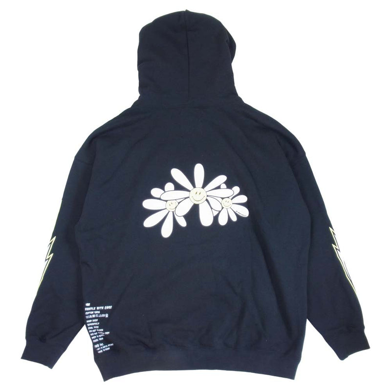 タイン ダブルプッシュ MINDS & CHILL HOODIE タインダブルプッシュ マインズ フーディー パーカー ブラック系 表記無し【中古】