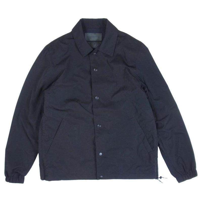 フミトガンリュウ 19SS FU1-BI-05 SIDE VENTILATION COACH JACKET サイドベンチレーション コーチ ジャケット ブラック系 2【中古】