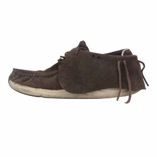 VISVIM ビズビム FBT モカシン シューズ  ダークブラウン系 US10【中古】