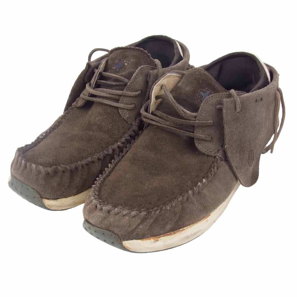 VISVIM ビズビム FBT モカシン シューズ  ダークブラウン系 US10【中古】