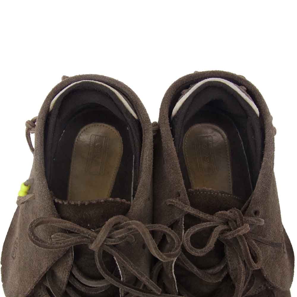 VISVIM ビズビム FBT モカシン シューズ  ダークブラウン系 US10【中古】