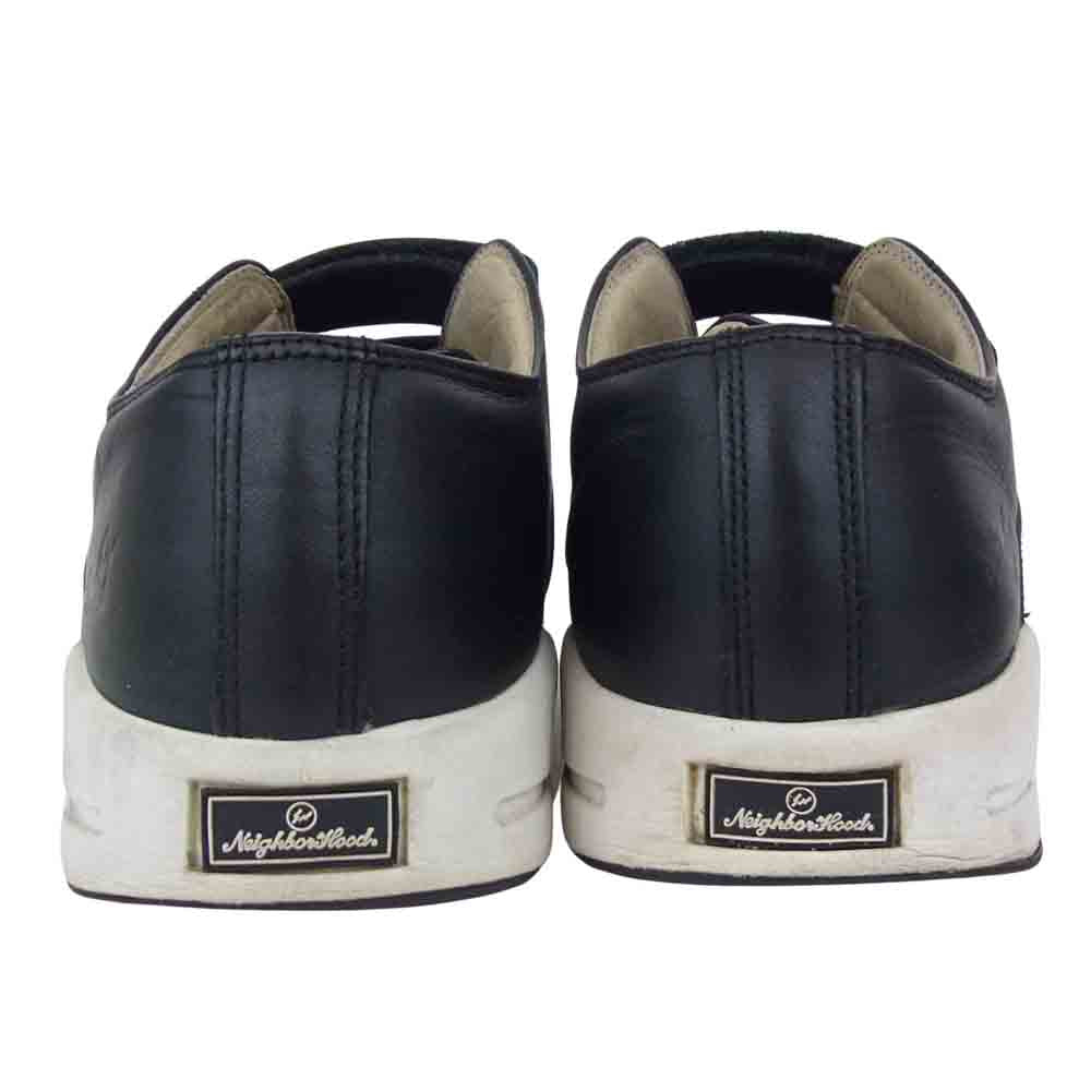 VISVIM ビズビム × NEIGHBORHOOD ネイバーフッド × FRAGMENT フラグメント JUDD LO スニーカー ブラック系 実寸約26.5cm【中古】