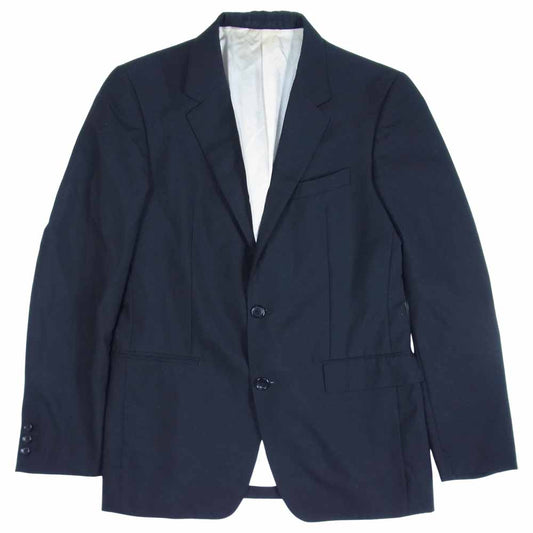 WACKO MARIA ワコマリア 2B テーラード ジャケット ウール 日本製 テーラードジャケット ブラック系 L【中古】