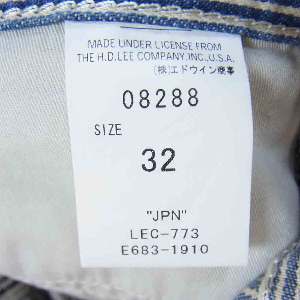 Lee リー ヒッコリー ペインター パンツ ペインターパンツ コットン インディゴブルー系 32【中古】