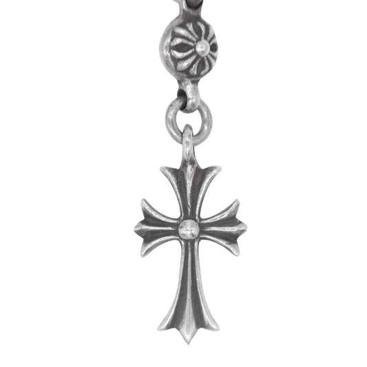 CHROME HEARTS クロムハーツ（原本無） 1BALL TINY CH CROSS タイニーCHクロス ペンダント シルバー系【中古】