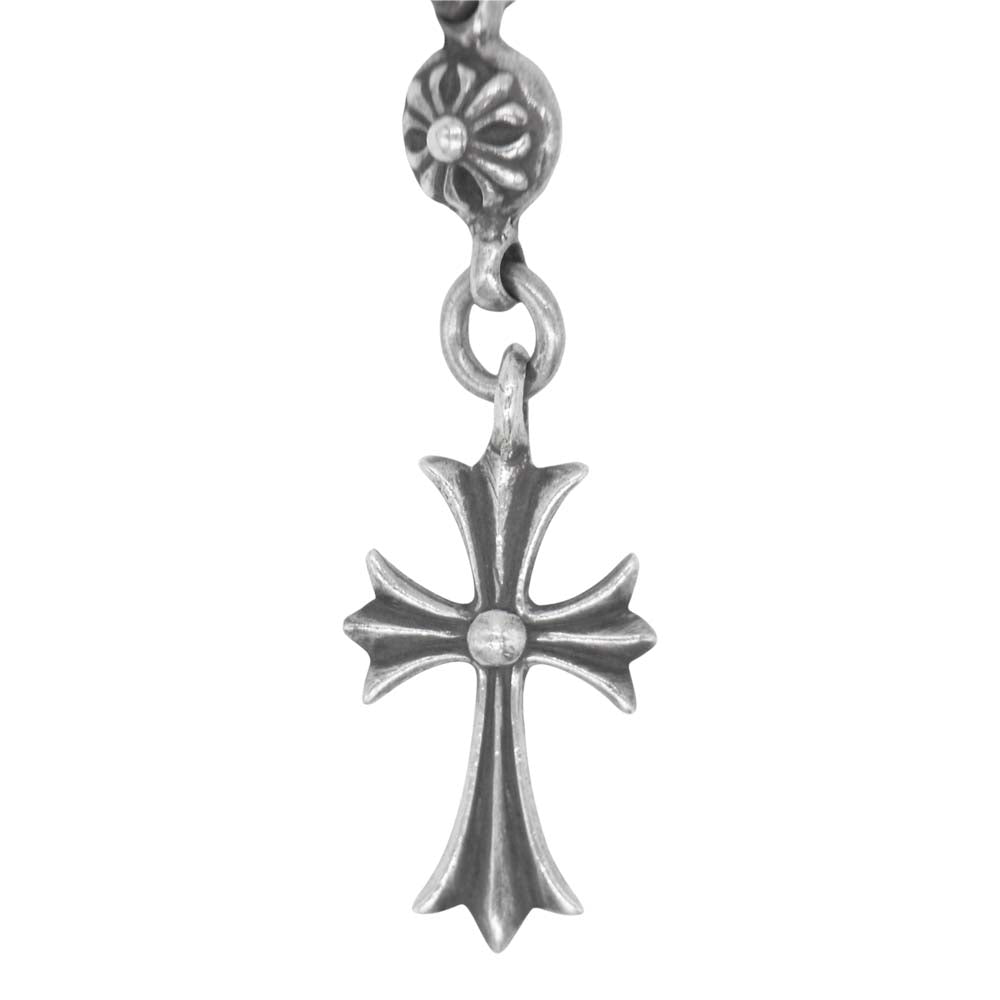 CHROME HEARTS クロムハーツ（原本無） 1BALL TINY CH CROSS タイニーCHクロス ペンダント シルバー系【中古】
