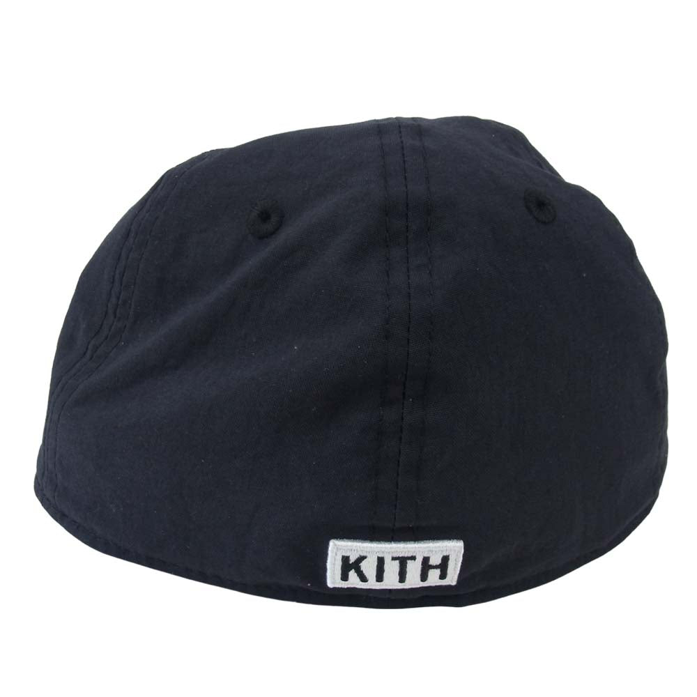 キス × NEW ERA ニューエラ ベースボール キャップ ブラック系 7.5【中古】