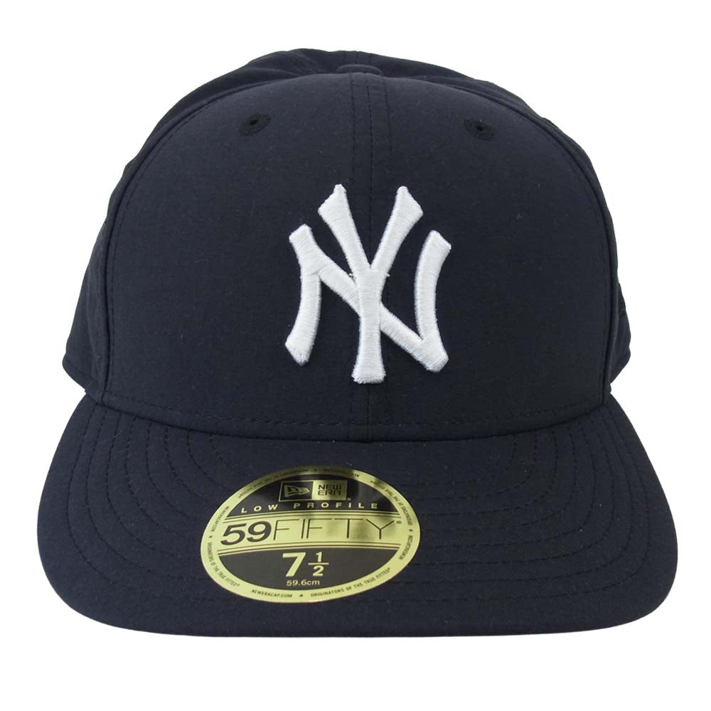キス × NEW ERA ニューエラ ベースボール キャップ ブラック系 7.5【中古】