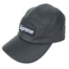 Supreme シュプリーム 21SS Leather Camp Cap ボックスロゴ レザー キャンプ キャップ ブラック系【美品】【中古】