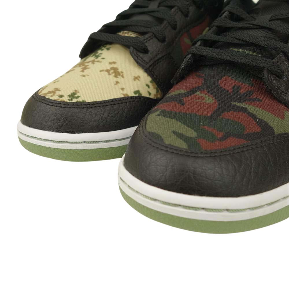 NIKE ナイキ DH0957-001 DUNK LOW SE Multi-Camo ダンク ロー マルチ カモ マルチカラー系 29cm【新古品】【未使用】【中古】