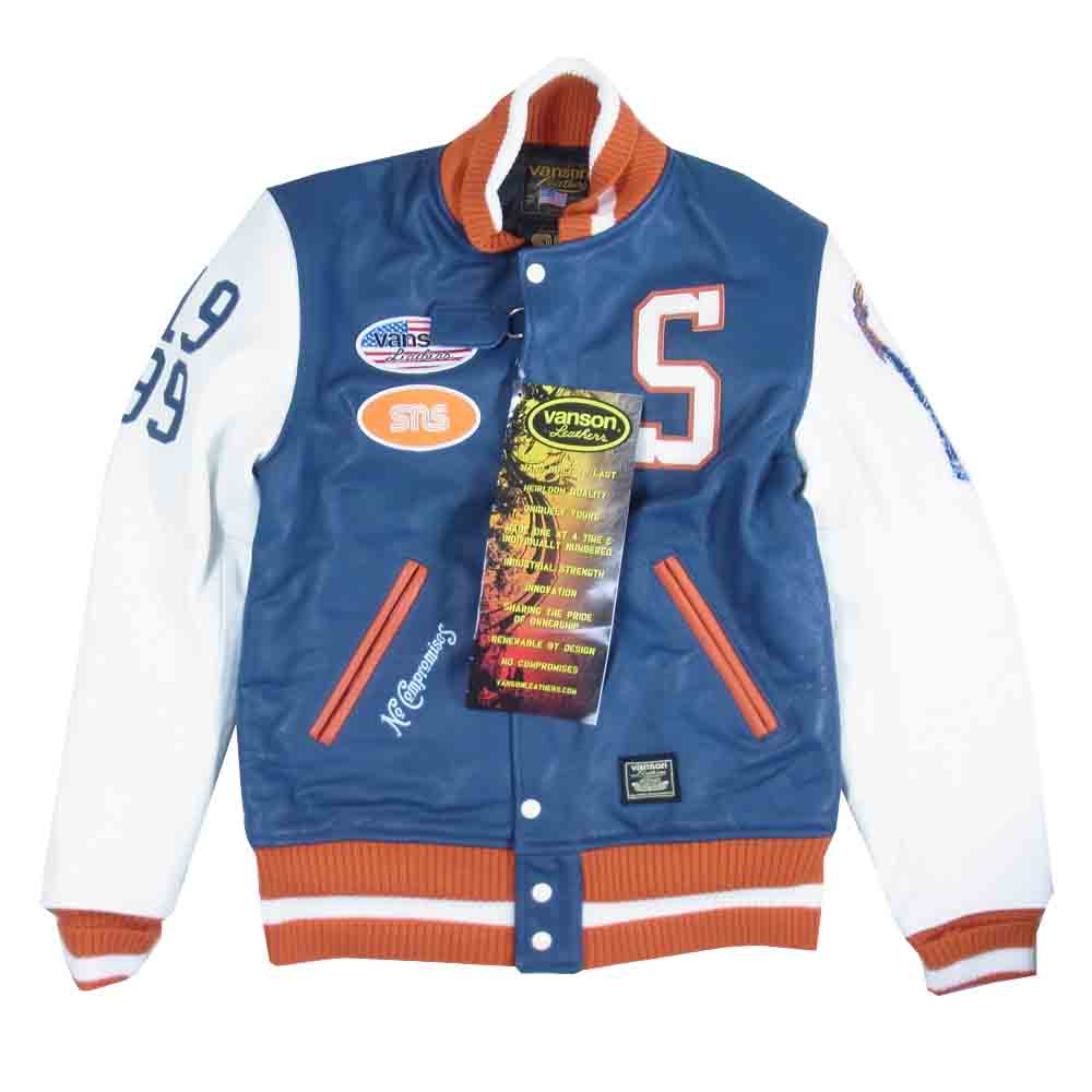 VANSON バンソン × SNS Letterman Jacket レターマン スタジアム ジャケット SPEC M【新古品】【未使用】【中古】