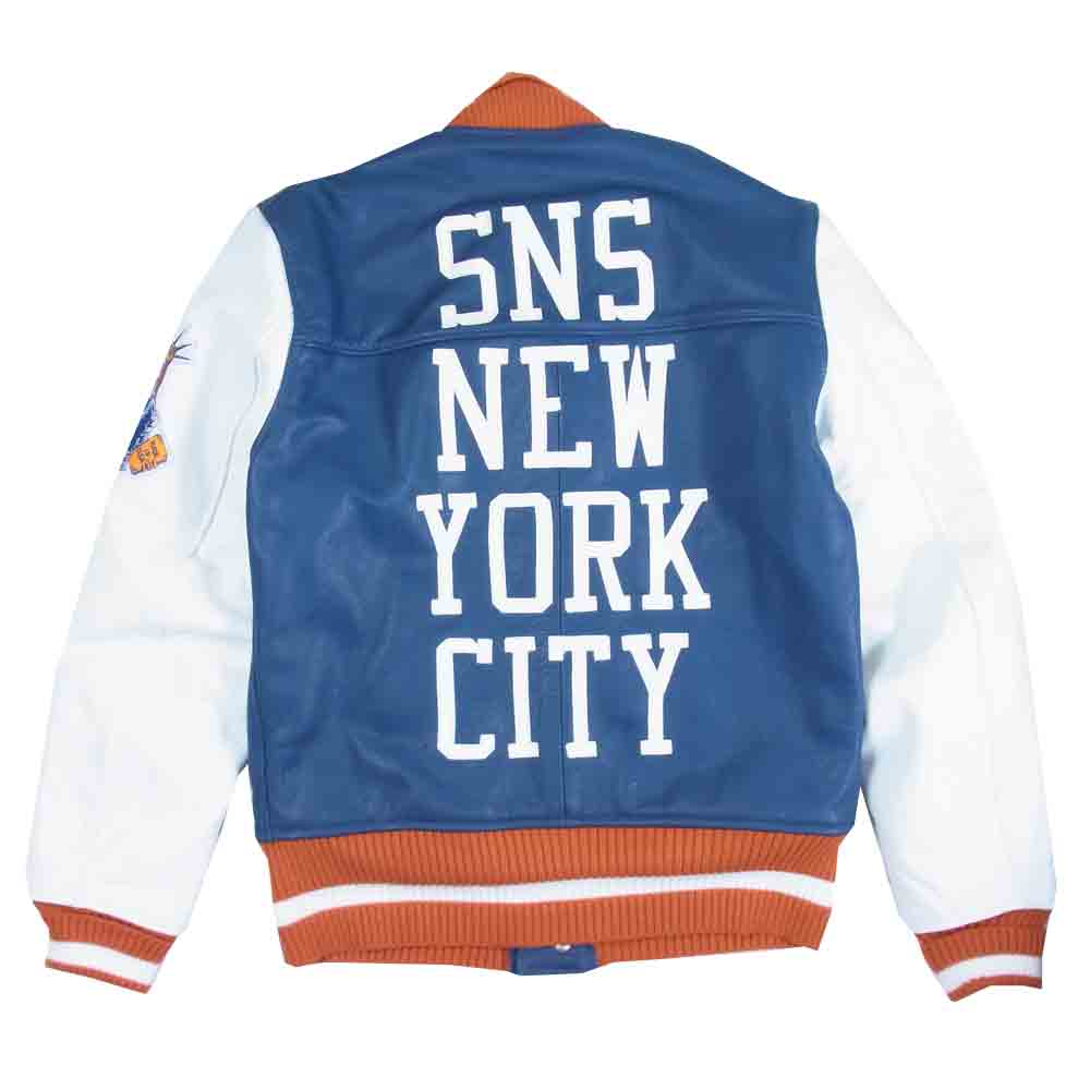 VANSON バンソン × SNS Letterman Jacket レターマン スタジアム ジャケット SPEC M【新古品】【未使用】【中古】