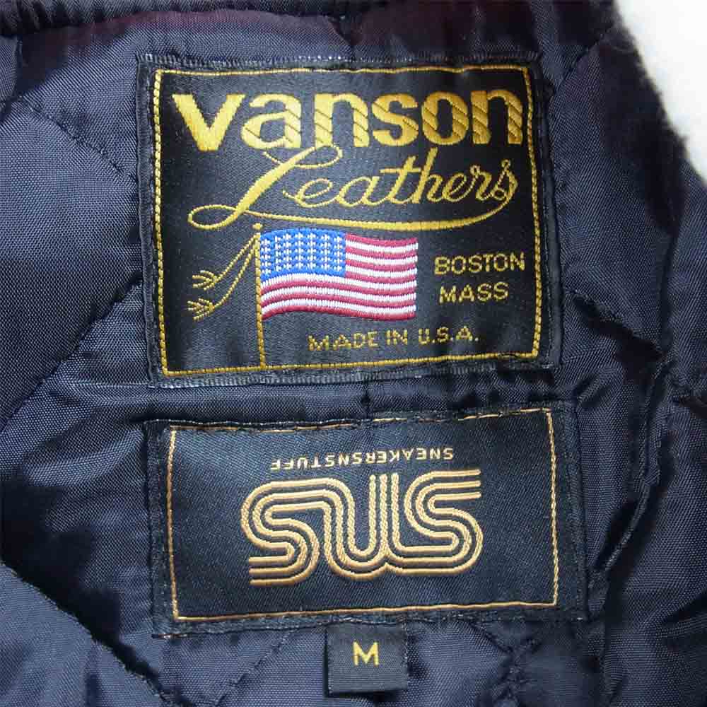 VANSON バンソン × SNS Letterman Jacket レターマン スタジアム ジャケット SPEC M【新古品】【未使用】【中古】