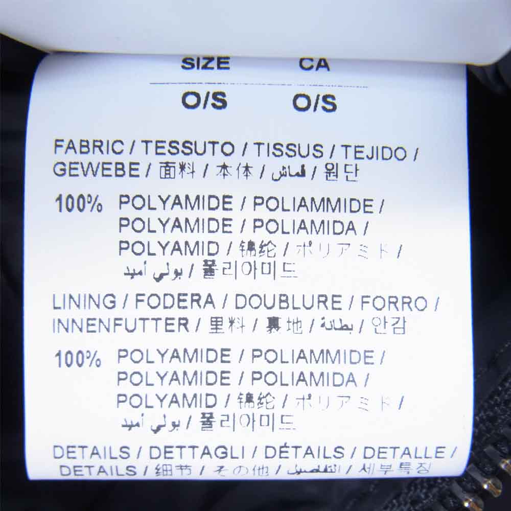 OFF-WHITE オフホワイト OMNA074F19F43002-1000 PUFFY BASIC FANNY PACK パフィ ベーシック ファニー パック ボディバッグ ブラック系 O/S【中古】
