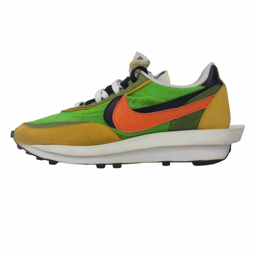 NIKE ナイキ BV0073-300 LD WAFFLE SACAI ワッフル サカイ グリーンガスト セーフティオレンジ グリーン系 27.5cm【中古】