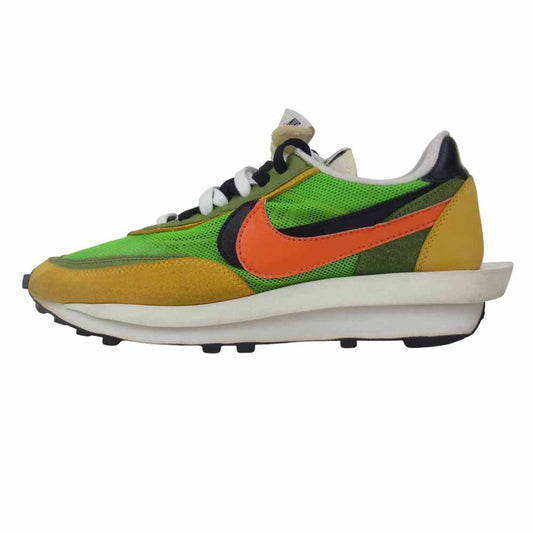 NIKE ナイキ BV0073-300 LD WAFFLE SACAI ワッフル サカイ グリーンガスト セーフティオレンジ グリーン系 27.5cm【中古】
