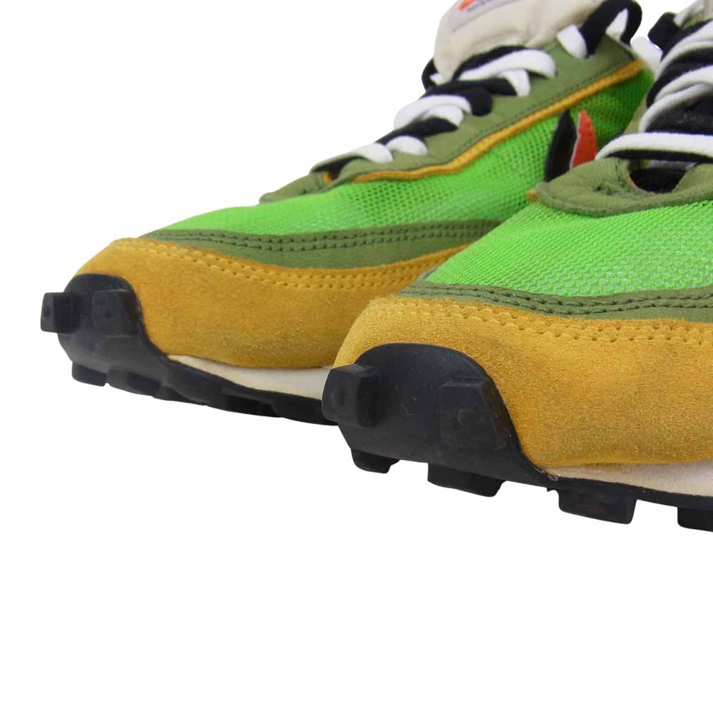 NIKE ナイキ BV0073-300 LD WAFFLE SACAI ワッフル サカイ グリーンガスト セーフティオレンジ グリーン系 27.5cm【中古】
