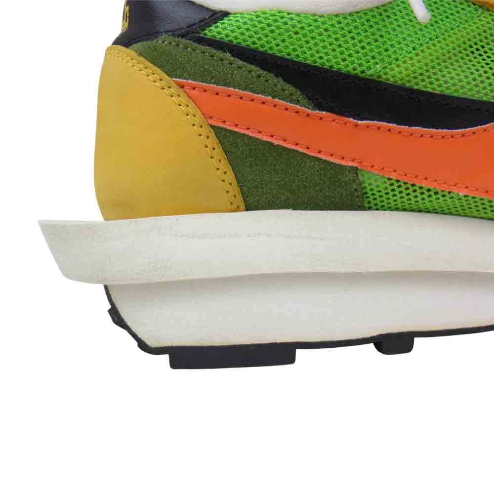 NIKE ナイキ BV0073-300 LD WAFFLE SACAI ワッフル サカイ グリーンガスト セーフティオレンジ グリーン系 27.5cm【中古】