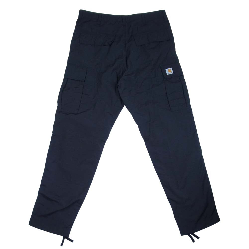Carhartt カーハート WIP FIELD CARGO PANT ナイロン混 フィールド カーゴ パンツ ブラック系 32【中古】