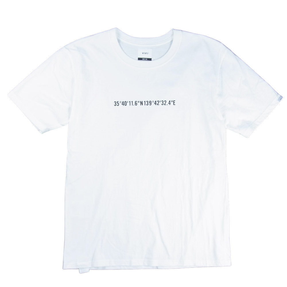 WTAPS ダブルタップス 211PCDT-ST05S GPS SS TEE 半袖 Tシャツ オフホワイト系 L【美品】【中古】
