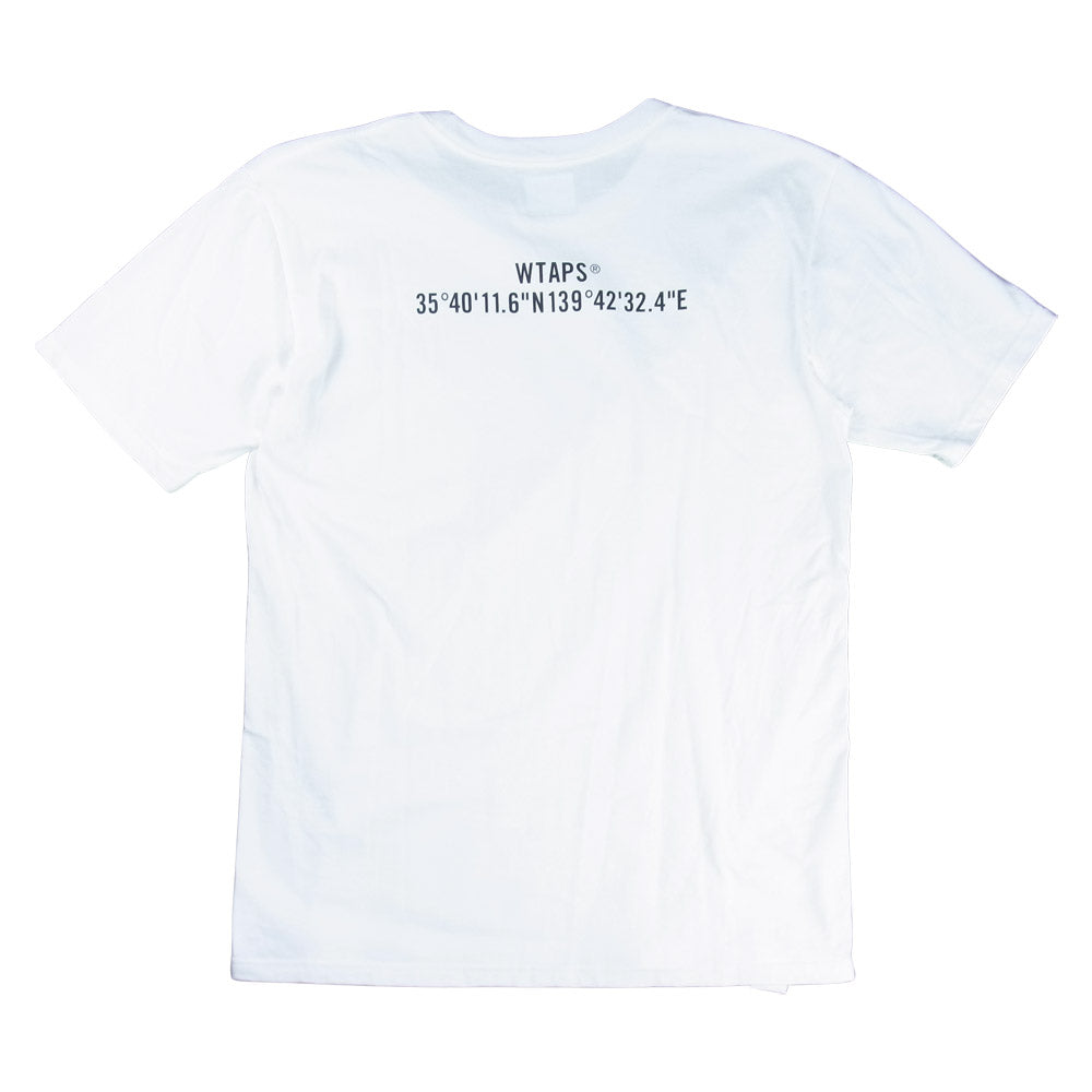 WTAPS ダブルタップス 211PCDT-ST05S GPS SS TEE 半袖 Tシャツ オフホワイト系 L【美品】【中古】