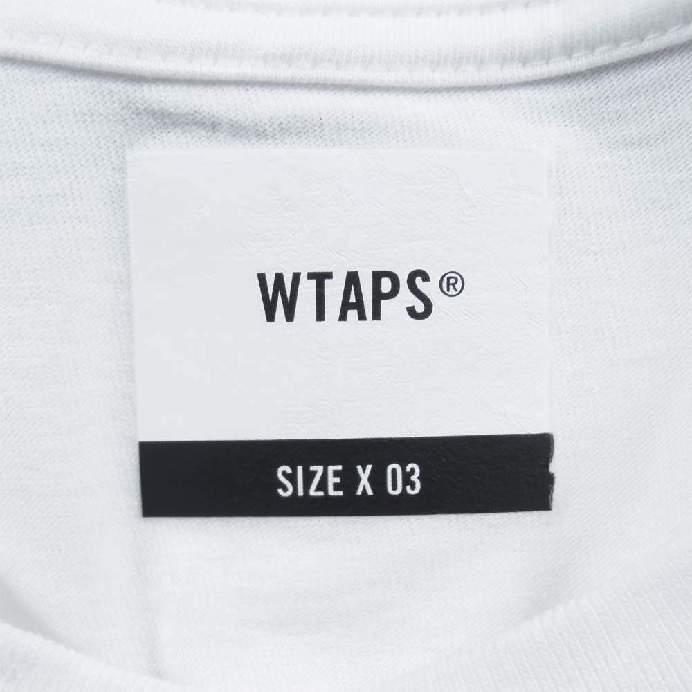 WTAPS ダブルタップス 211PCDT-ST05S GPS SS TEE 半袖 Tシャツ オフホワイト系 L【美品】【中古】