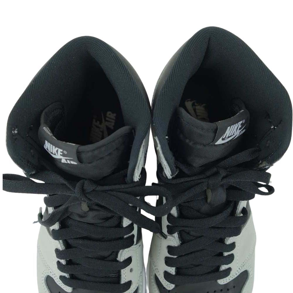 NIKE ナイキ 555088 035 AIR JORDAN 1 RETRO HIGH OG Shadow 2.0 エアジョーダン１ シャドウ ブラック系 27.5cm【美品】【中古】