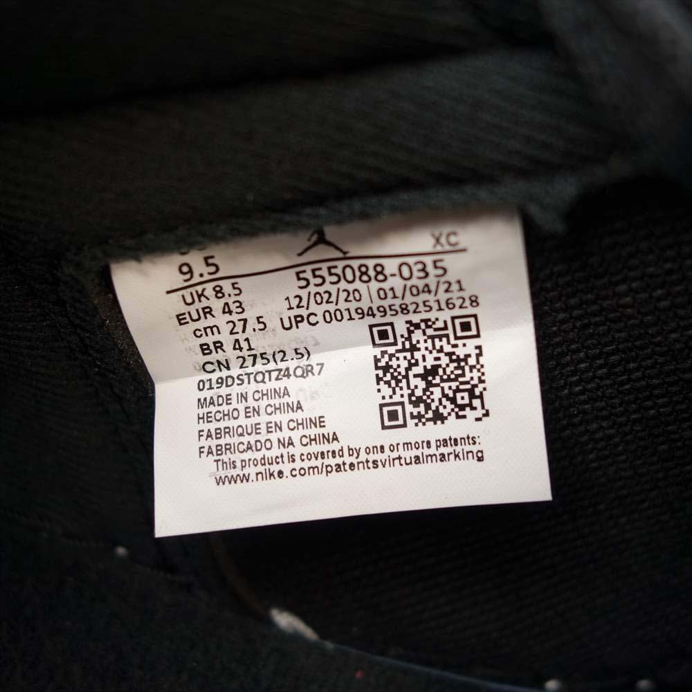 NIKE ナイキ 555088 035 AIR JORDAN 1 RETRO HIGH OG Shadow 2.0 エアジョーダン１ シャドウ ブラック系 27.5cm【美品】【中古】