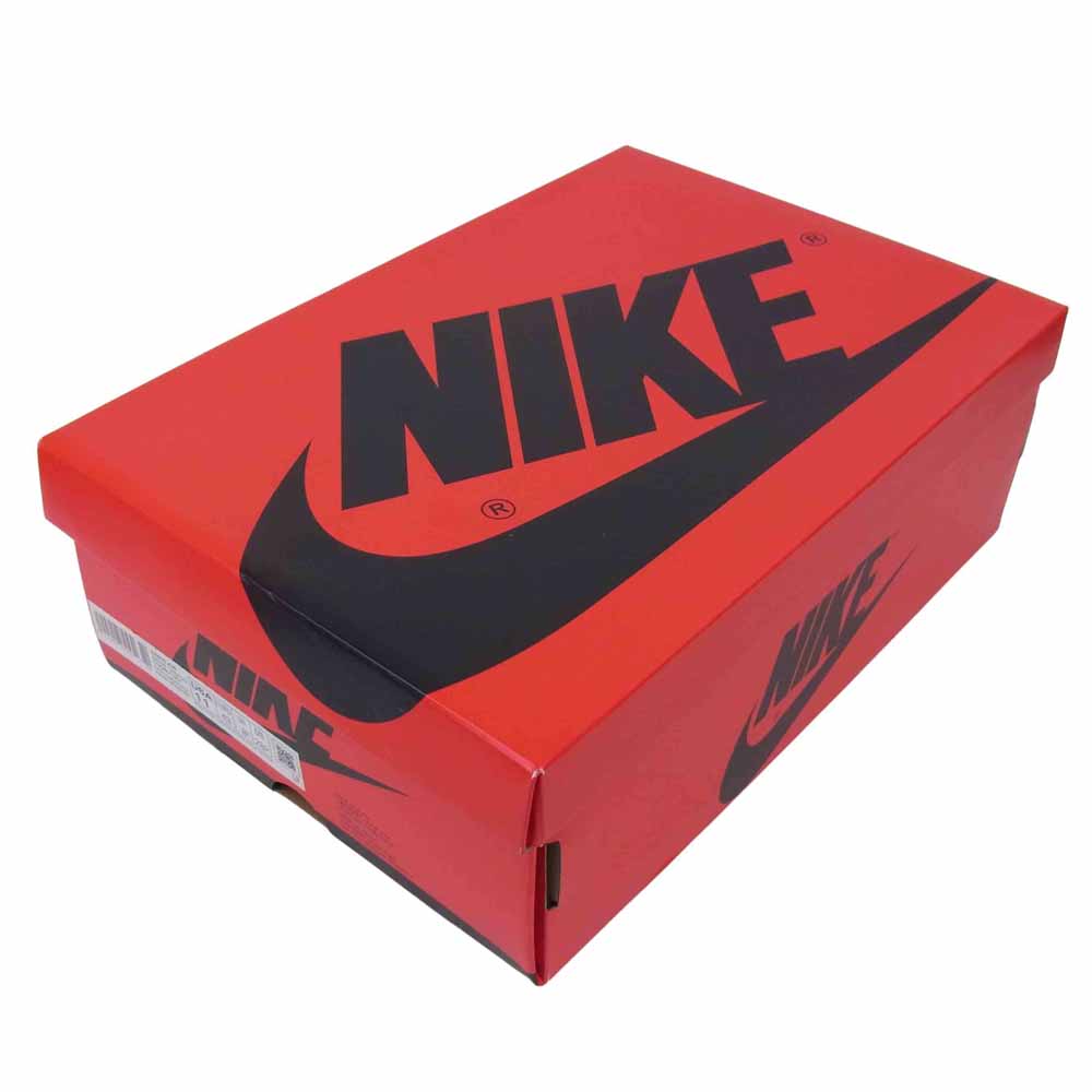 NIKE ナイキ CD0461 001 WMNS AIR JORDAN 1 RETRO HIGH OG SILVER TOE エア ジョーダン レトロ ハイ ブラック系 シルバー系 28cm【極上美品】【中古】