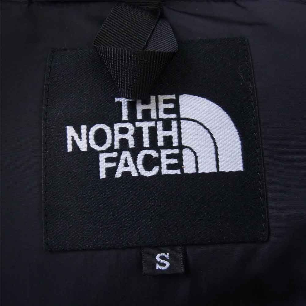 THE NORTH FACE ノースフェイス ND91841 Novelty Nuptse Jacket ノベルティ ヌプシ ジャケット 迷彩 カモ ブラック系 カーキ系 S【中古】
