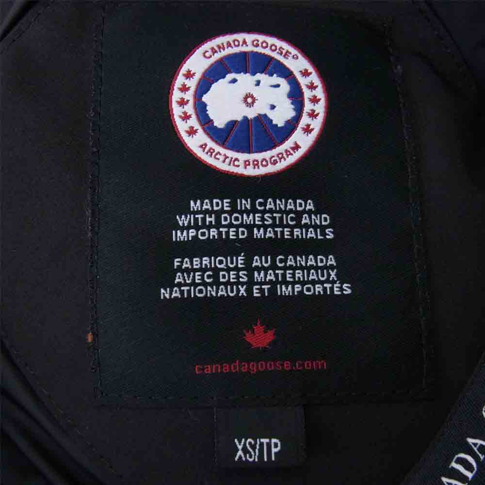 CANADA GOOSE カナダグース 2603JL BRONTE PARKA ブロンテ パーカ ブラック系 XS【中古】