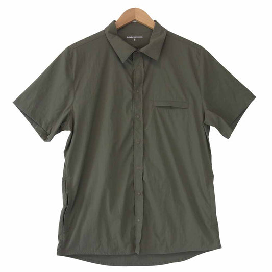 TILAK ティラック Knight Shirts S/S ナイト 半袖 シャツ カーキ系 S【中古】