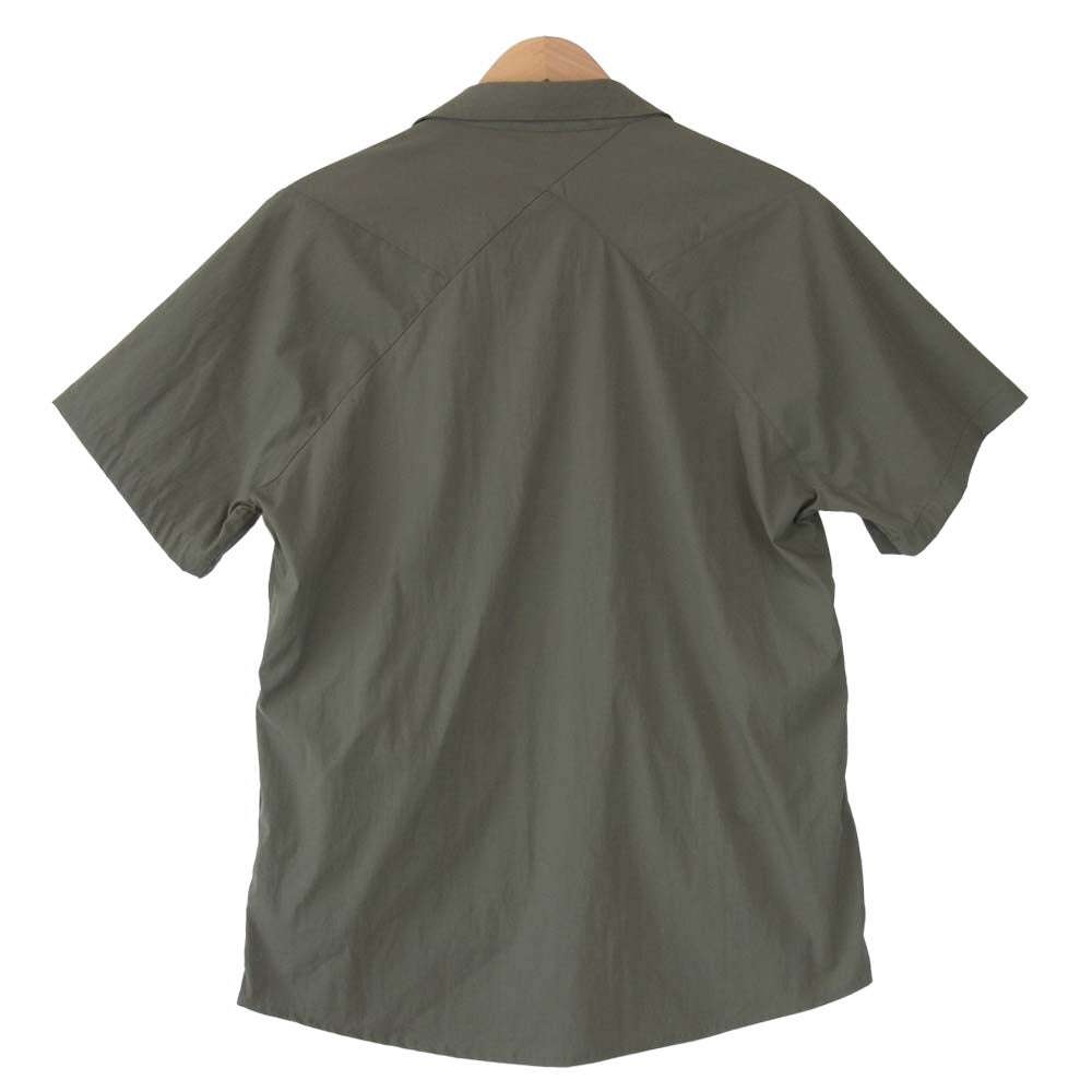 TILAK ティラック Knight Shirts S/S ナイト 半袖 シャツ カーキ系 S【中古】