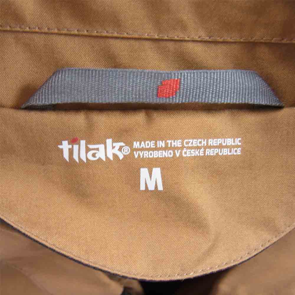 TILAK ティラック POUTNIK ベンタイル ナイト コート コットン ジャケット ライトブラウン系 M【中古】