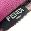 FENDI フェンディ 8M0340 PVC レザー 鳥モチーフ 長財布 ベージュ系 ピンク系【中古】