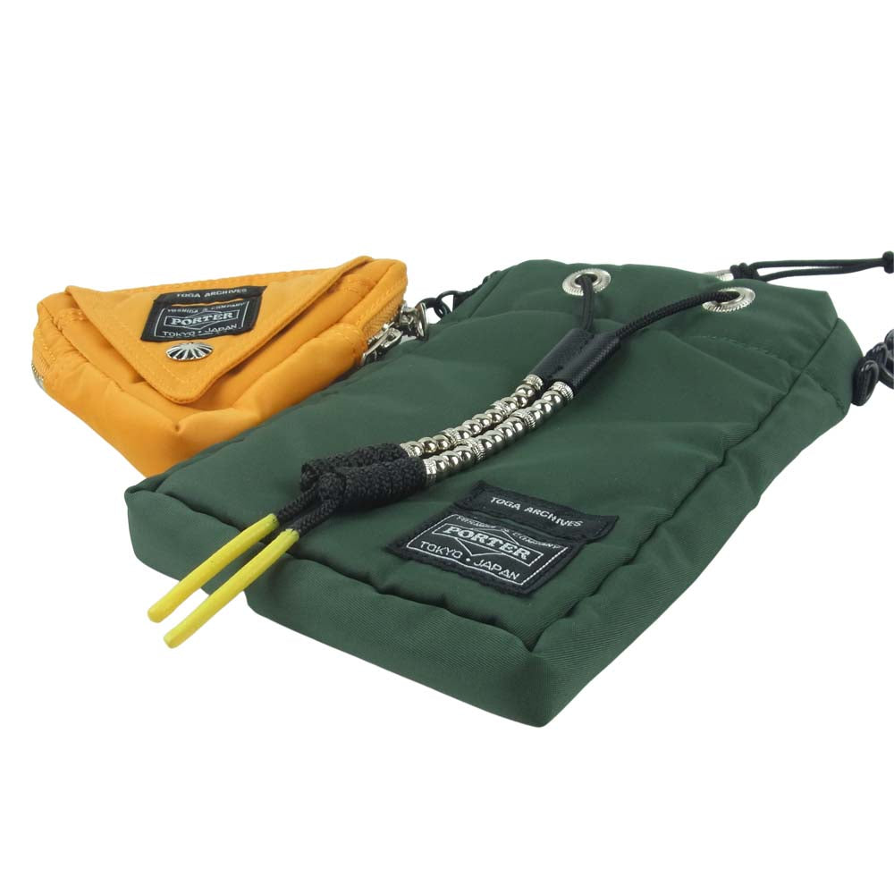 TOGA トーガ TC11-AG503 PORTER ポーター Shoulder pouch ショルダー ポーチ バッグ カーキ系 ONE【美品】【中古】