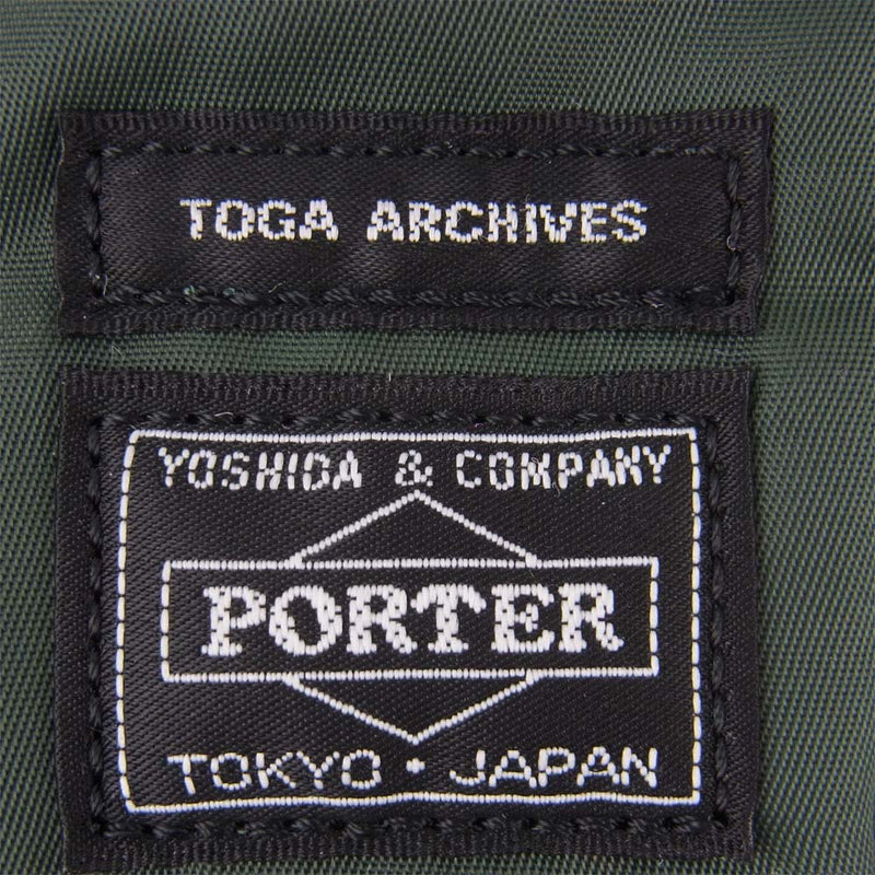 SHOULDER POUCH TOGA × PORTER カーキ超美品